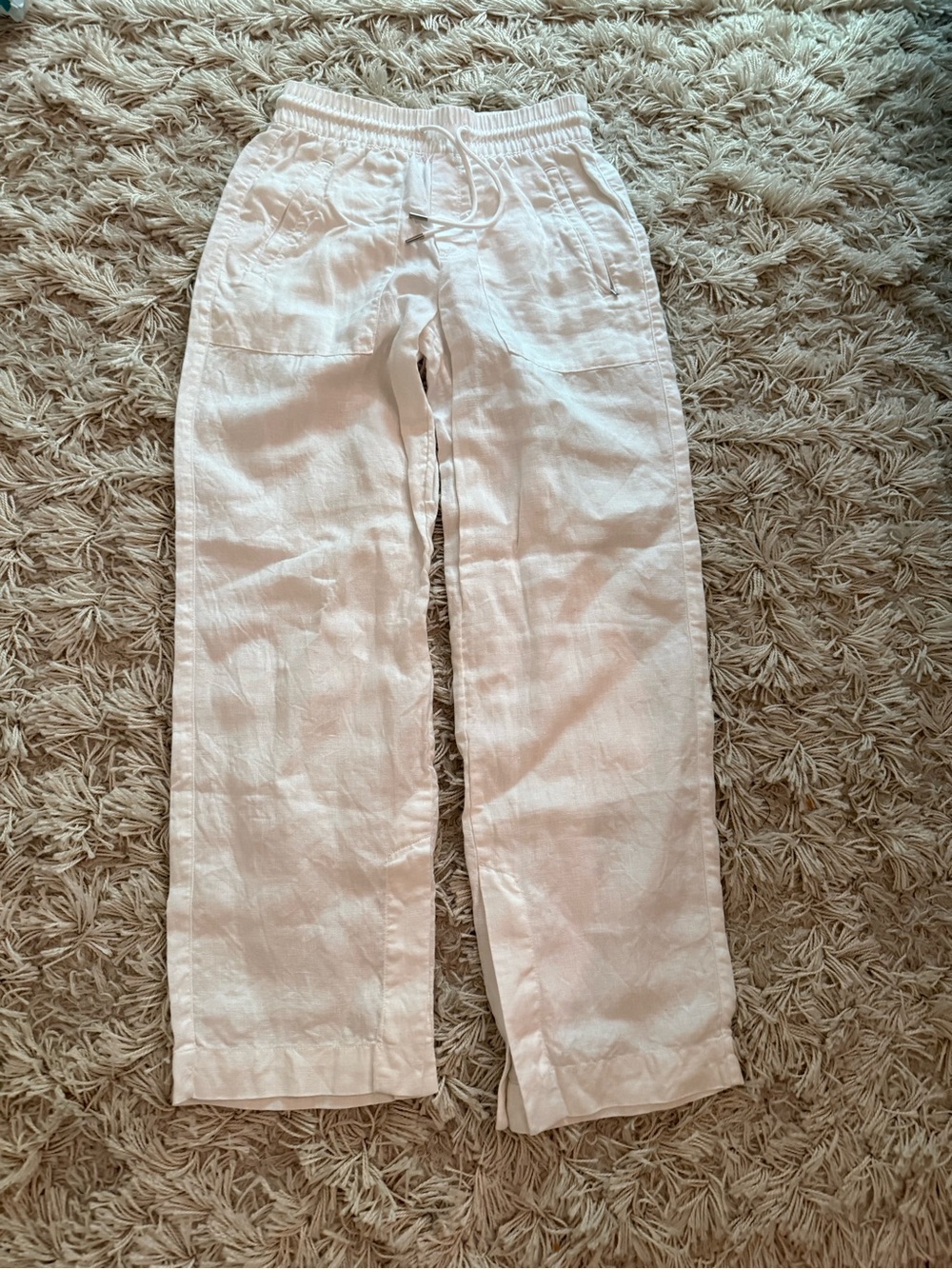 NWOT ATHLETA LINEN PANTS SIZE XXS
